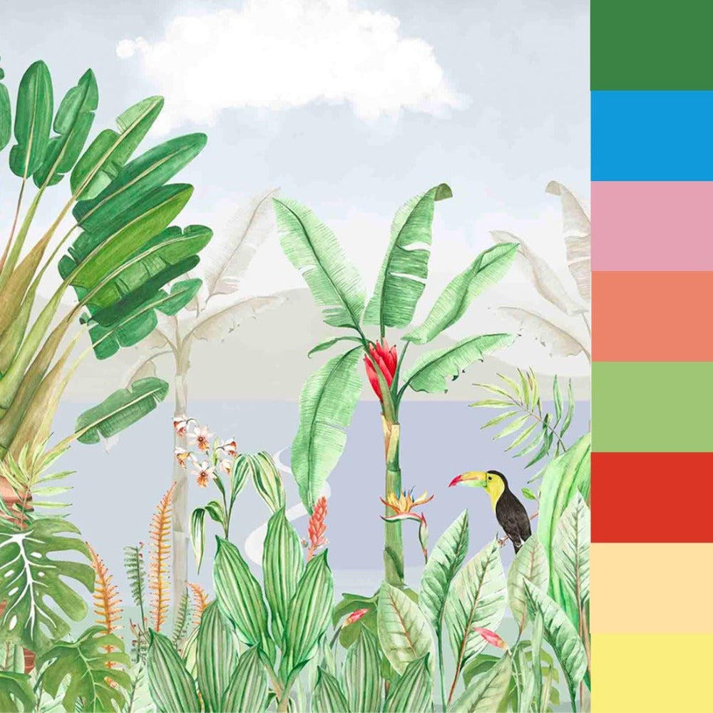 Mural de Parede Oásis Verde Crie Paredes