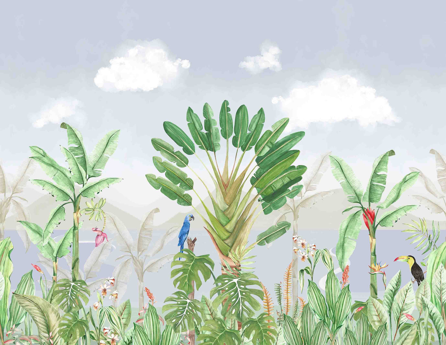 Mural de Parede Oásis Verde Crie Paredes