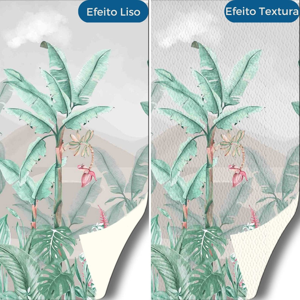 Mural de Parede Oásis Verde Água Crie Paredes